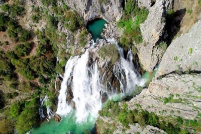 Водопад Учан-Су Турция - летящий водопад