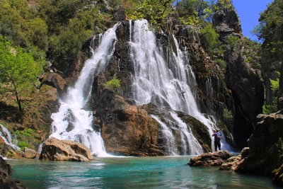 Водопад Учан-Су Турция - летящая вода ucan su
