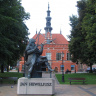 Памятник астроному Яну Гевелию. 1611-1687гг, Гданьск