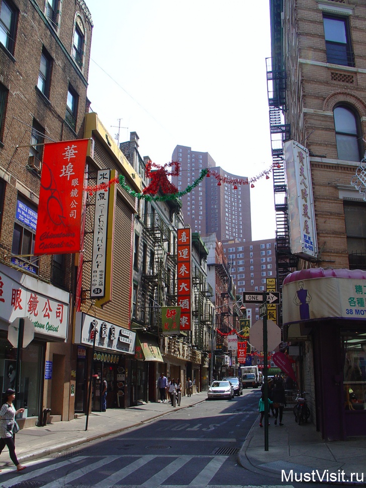 Китайский квартал в Нью-Йорке