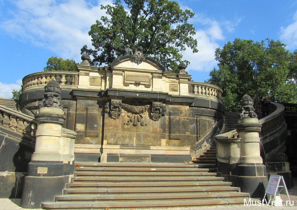 Терраса Брюля в Дрездене