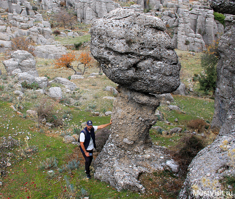Каменный гриб Адам Каялар