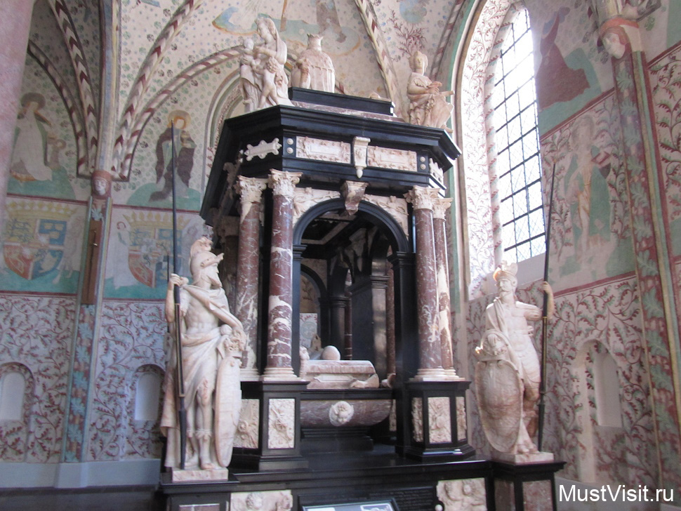Фрагмент интерьера. Гробница Кристиана III