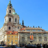 Город Прага, Малостранская площадь, церковь Св. Николая