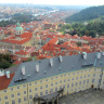 Пражский град, вид на Прагу с собора Святого Вита