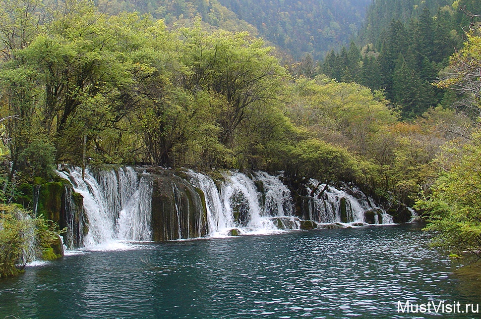 Водопады нац.парка Цзючжайгоу