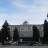 Вид на Королевский дворец из садов Сабатини в Мадриде