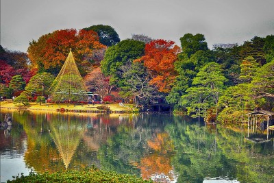 Парк Рикуген в Токио