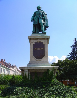 Памятник Сечени в Шопроне