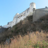 Вид на крепость с дороги