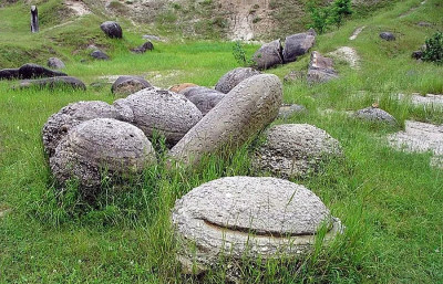Растущие камни Румынии