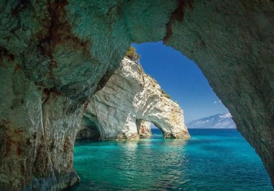 Голубые пещеры острова Закинф