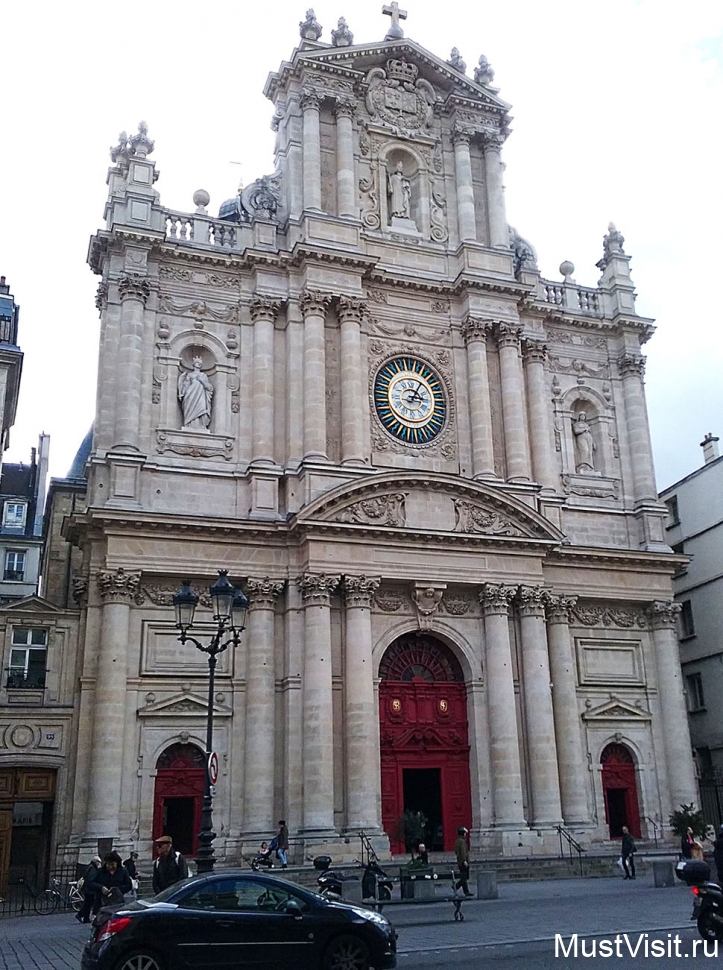 Церковь Сен-Поль-Сен-Луи в Париже