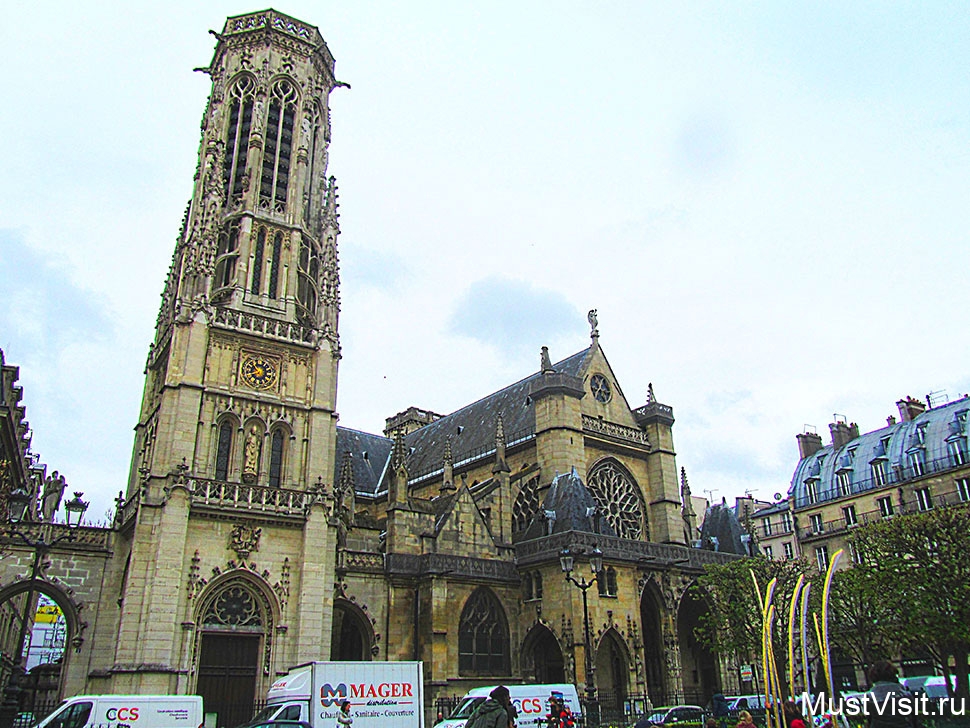 Церковь Сен-Жермен-л’Оксерруа в Париже