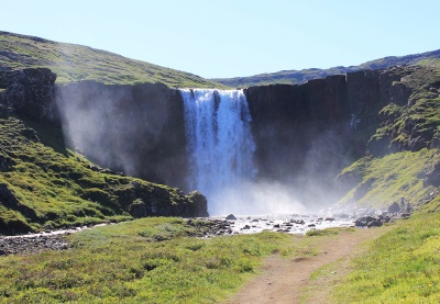 Водопад Gufufoss (Seydisfjordur)