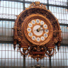 Часы в музея Л Орсе в Париже
