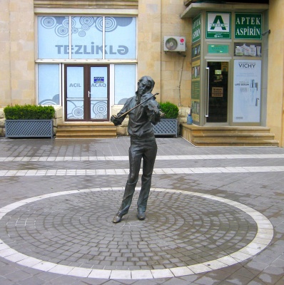 Скрипач в Баку