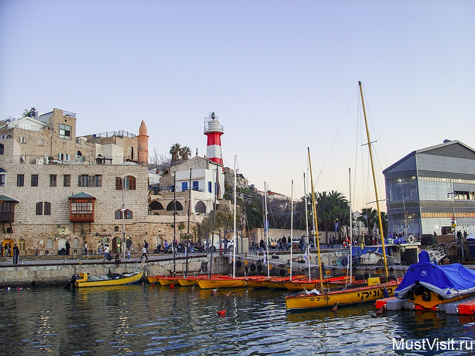 Древний порт Яффа в Тель-Авиве