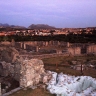Древний Город Салона (Солин) в вечернее время.