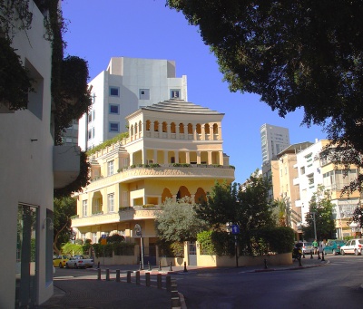 Дом-пагода в Тель-Авиве