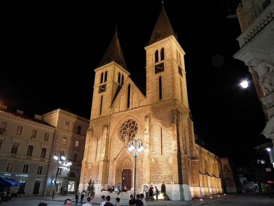 Кафедральный собор святого сердца Иисуса в Сараево