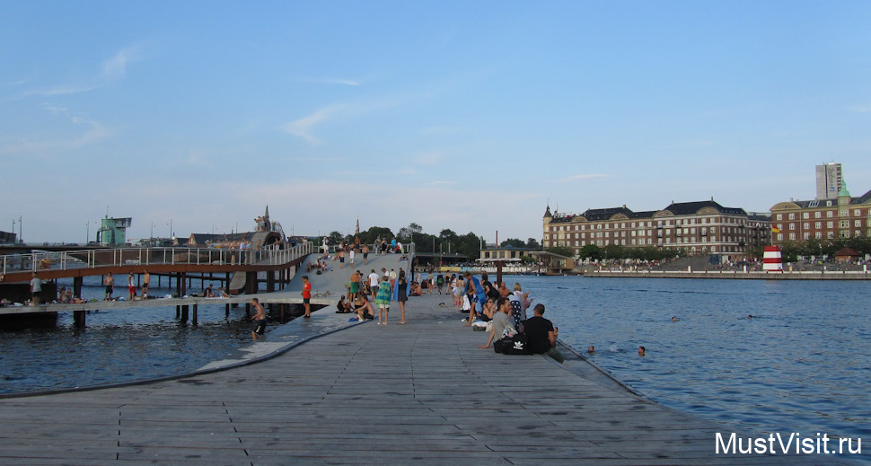 Прибрежная зона Кальвебод в Копенгагене