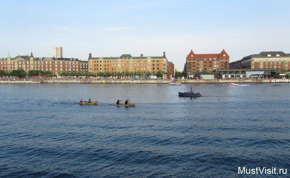 Прибрежная зона Кальвебод в Копенгагене