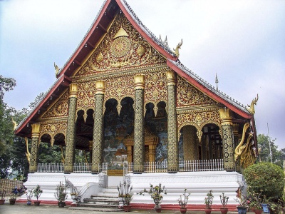 Wat Mahathat “Temple of the Great Stupa” в Луангпхабанге