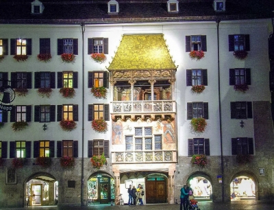 Дом с золотой крышей в Инсбруке