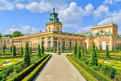 Вилянувский дворец в Варшаве