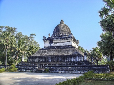 The That Makmo in Wat Visounarath Temple в Луангпрабанге