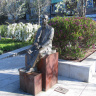 Памятник Мануэлю де Файля - композитору и музыкальному критику.