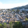 Вид на город из Альгамбры.