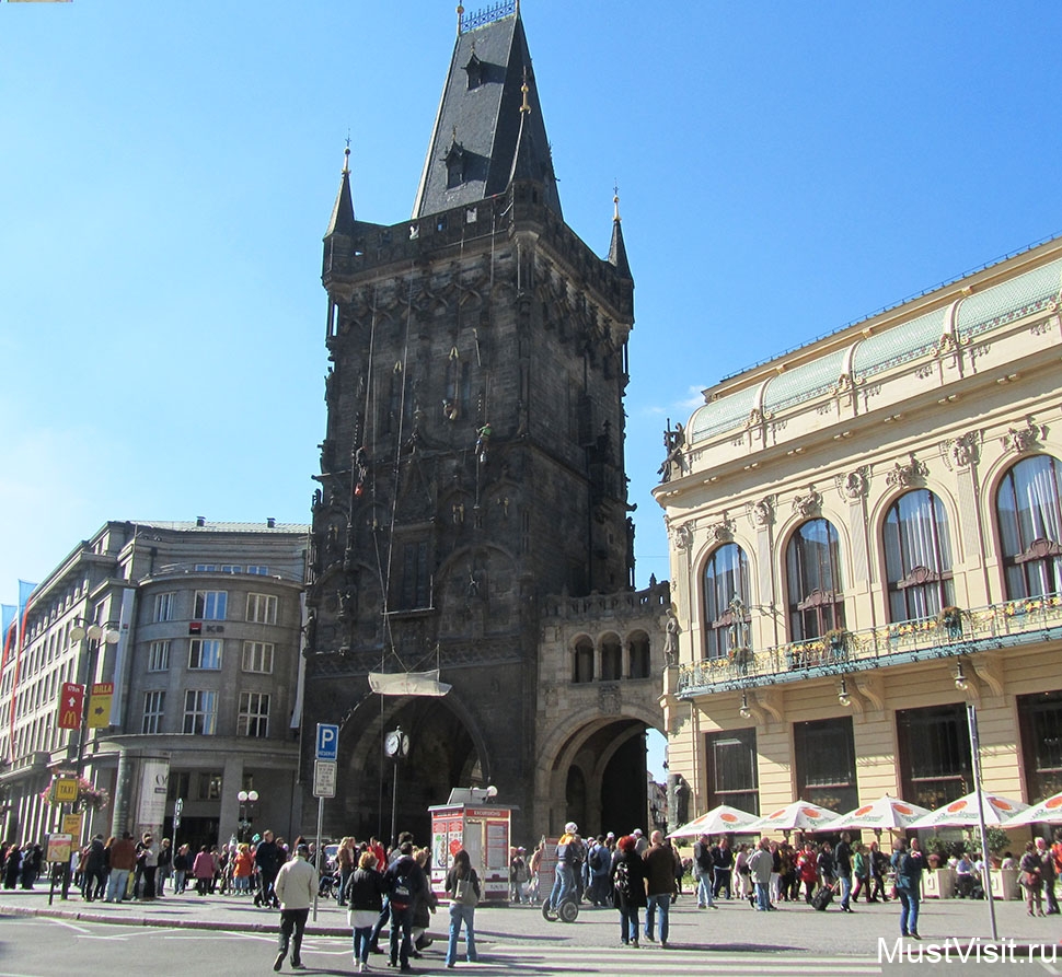 Пороховая башня в Праге