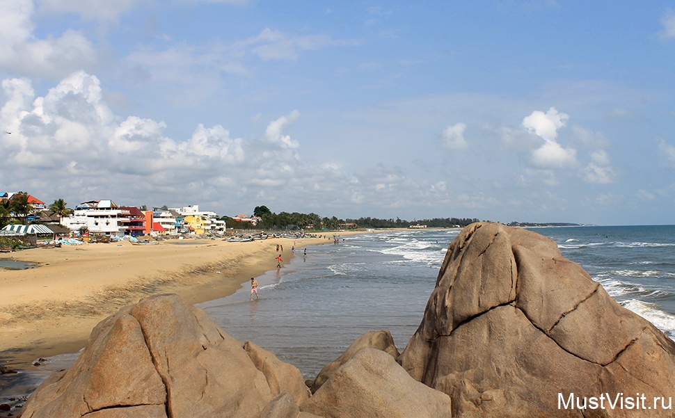 Пляж Махабалипурама