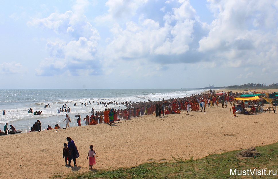 Пляж Махабалипурама