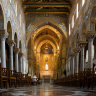 Интерьер собора, византийские мозаики