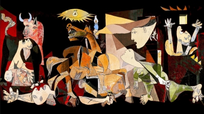 Картина Пабло Пикассо "Герника"
