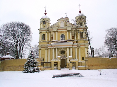 Костел святых Петра и Павла в Вильнюсе