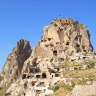 Крепость Ухчисар в Каппадокии