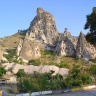 Крепость Ухчисар в Каппадокии