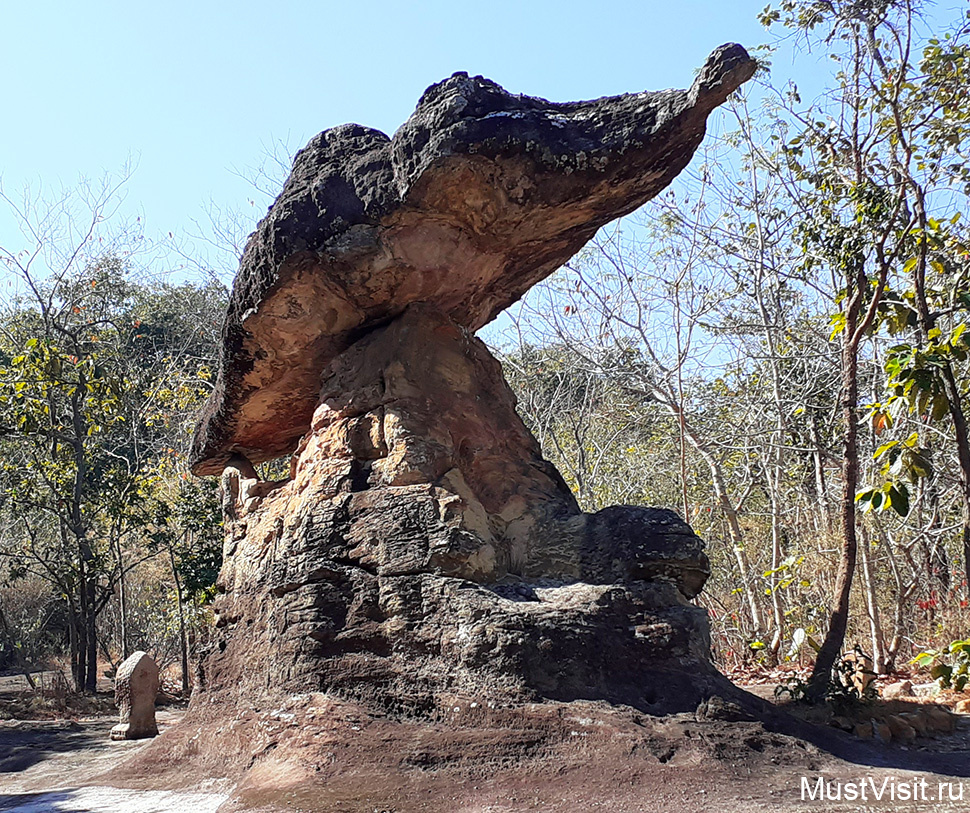 Каменные грибы Phu Phra Bat 