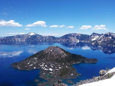 Кратерное озеро Крейтер, США, Орегон