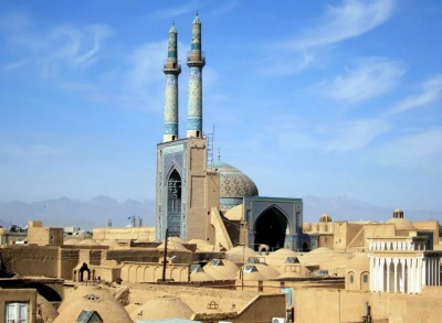 Голубая мечеть Мохаммади в Йезде