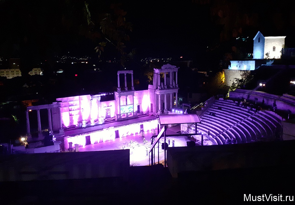 Античный театр в Пловдиве