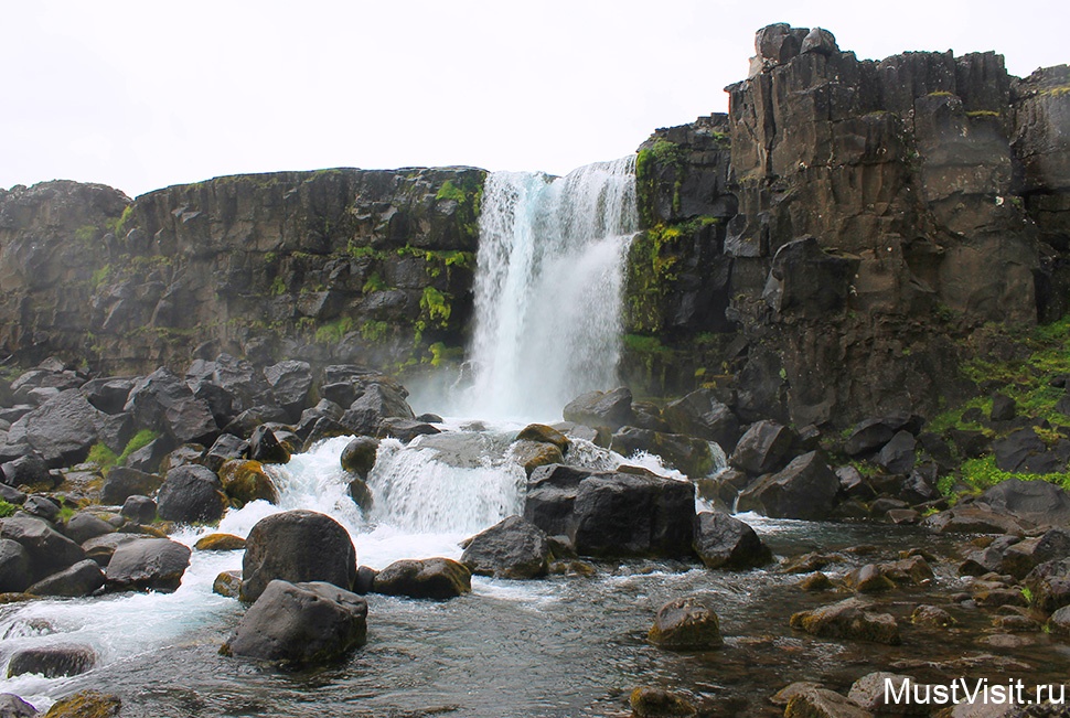 Водопад Oxararfoss