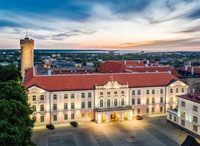 Замок Тоомпея в Таллине (Парламент Эстонии)