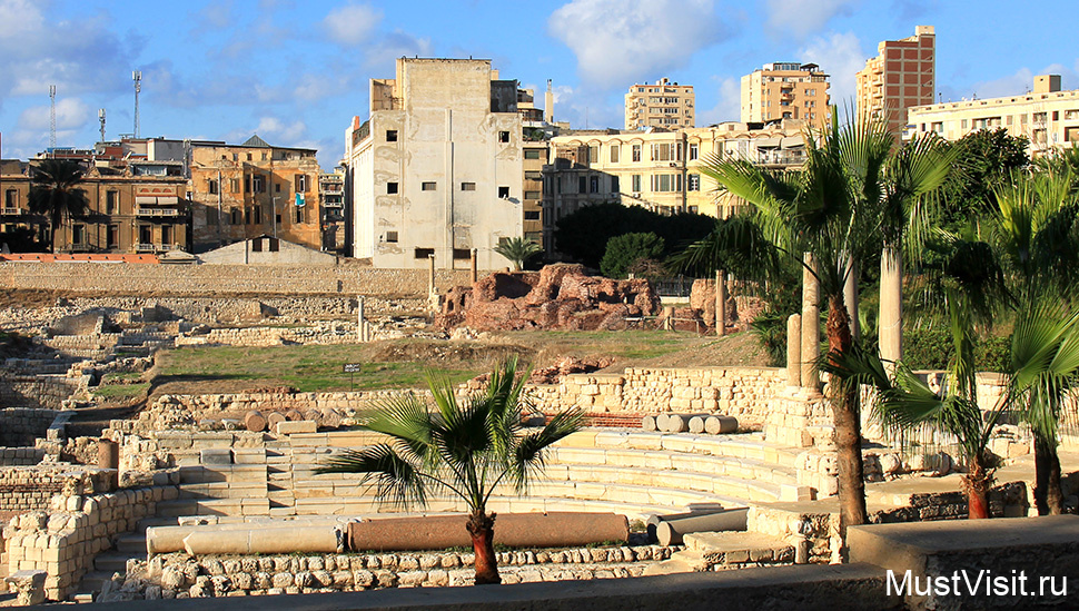 Римский амфитеатр в Александрии
