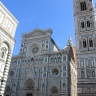 Собор Санта-Мария-Дель-Фьоре во Флоренции, справа - колокольня Джотто