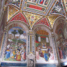 Интерьер библиотеки Пикколомини в Кафедральном соборе Сиены